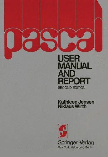 PASCAL User Manual and Report (Springer Study Edition)