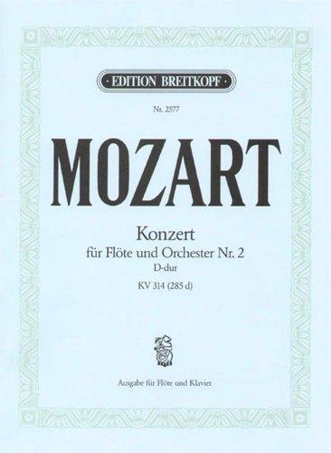 Flötenkonzert D-Dur KV 314, Klavierauszug: Flöte und Klavier