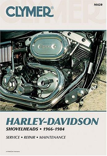 Harley-Davidson Shovelheads, 1966-1984: Service, Repair, Maintenance: Clymer Workshop Manual