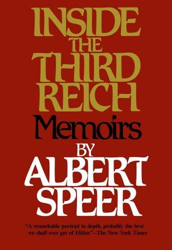 Inside the Third Reich: Memoirs