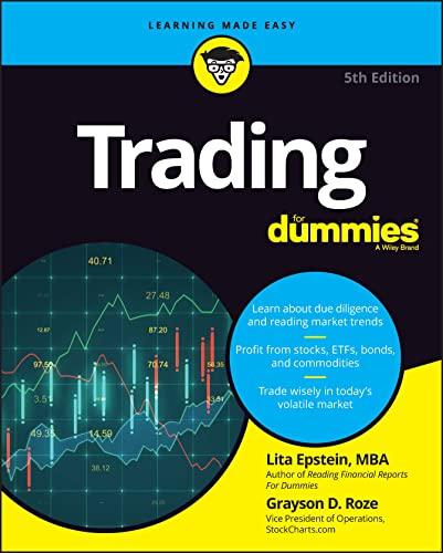 Trading For Dummies (For Dummies (Business & Personal Finance))