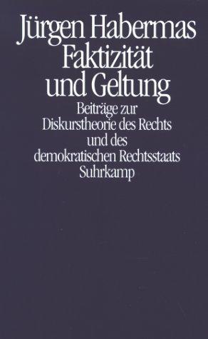 Faktizität und Geltung