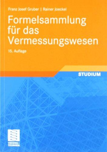 Formelsammlung für das Vermessungswesen