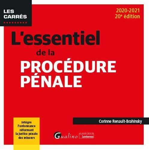 L'essentiel de la procédure pénale : 2020-2021