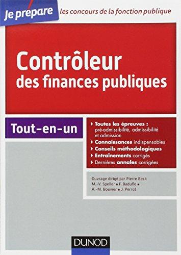 Contrôleur des finances publiques : tout-en-un