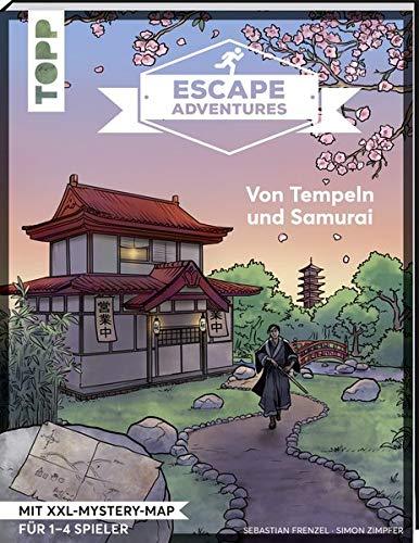 Escape Adventures – Von Drachen und Samurai: Das ultimative Escape-Room-Erlebnis jetzt auch als Buch! Mit XXL-Mystery-Map für 1-4 Spieler. 90 Minuten Spielzeit