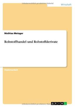 Rohstoffhandel und Rohstoffderivate