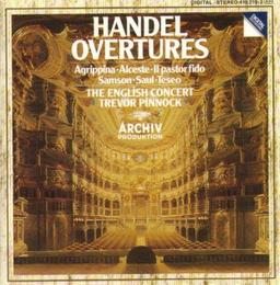 Händel: Ouvertüren - Agrippina, Alceste, Il Pastor Fido