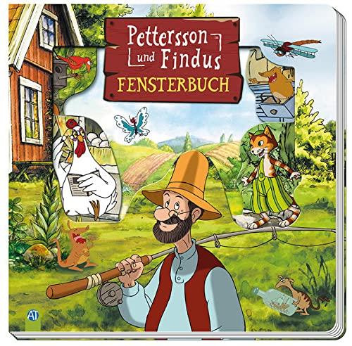 Trötsch Pettersson und Findus Fensterbuch: Entdeckerbuch Beschäftigungsbuch Spielbuch