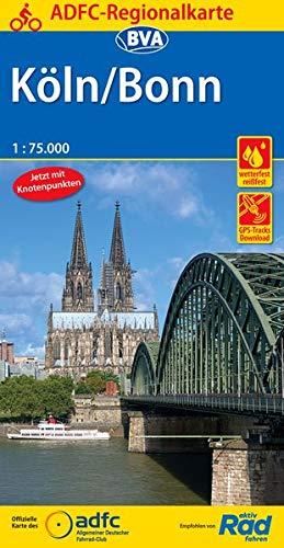 ADFC-Regionalkarte Köln/Bonn 1:75.000, reiß- und wetterfest, GPS-Tracks Download (ADFC-Regionalkarte 1:75000)