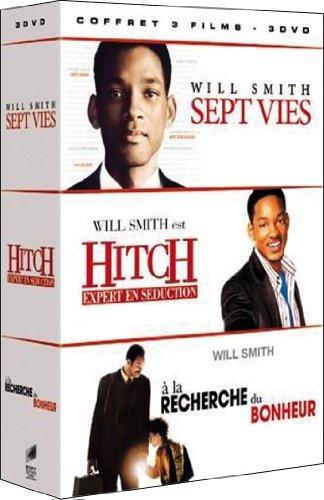 Will Smith : Sept vies / Hitch, expert en séduction / A la recherche du bonheur - coffret 3 DVD [FR Import]