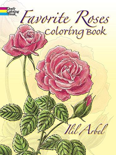 Favorite Roses Coloring Book (Dover Nature Coloring Book)