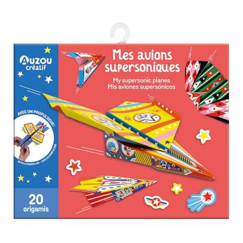 Mes avions supersoniques : 20 origamis : avec un propulseur !. My supersonic planes : 20 origamis : with a propeller. Mis aviones supersonicos : 20 origamis : con un propulsor