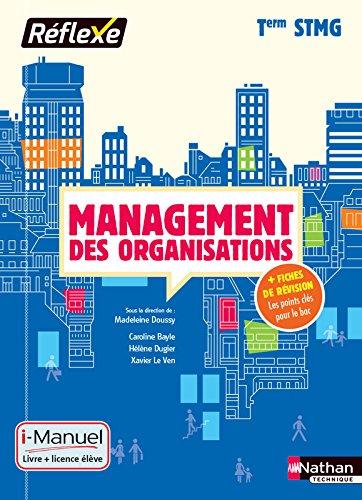 Management des organisations, terminale STMG : i-manuel, livre + licence élève