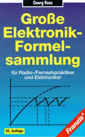 Große Elektronikformelsammlung