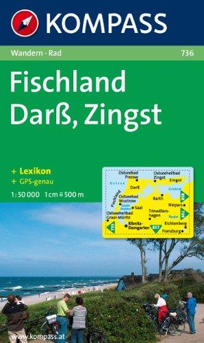 Kompass Karten, Darß, Zingst, Fischland