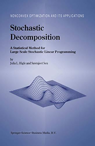 Stochastic Decomposition: A Statistical Method for Large Scale Stochastic Linear Programming (Nonconvex Optimization and Its Applications, 8, Band 8)