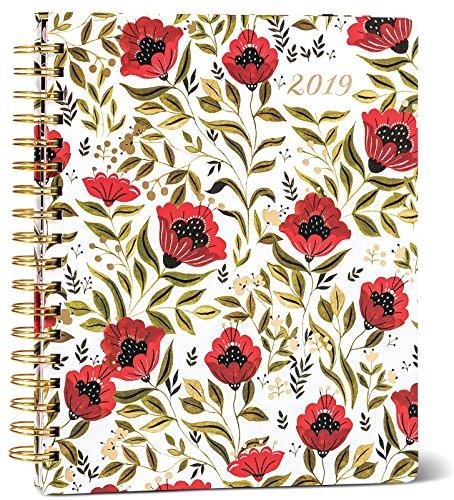 Red Poppies Dinara Deluxe Hardcover Organizer