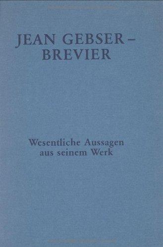 Jean Gebser-Brevier