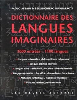 Dictionnaire des langues imaginaires