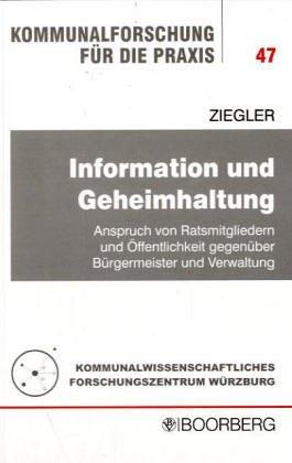 Information und Geheimhaltung - Heft 47