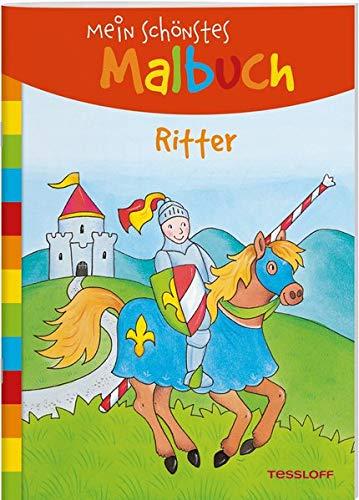 Mein schönstes Malbuch. Ritter. Malen für Kinder ab 5 Jahren (Malbücher und -blöcke)