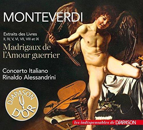 Monteverdi : Madrigaux de l'Amour guerrier. Alessandrini.