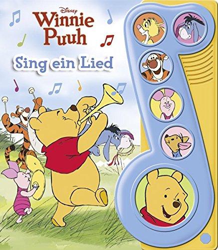 Winnie Puuh, Sing ein Lied - Liederbuch mit Sound: Disney Pappbilderbuch mit 6 Melodien