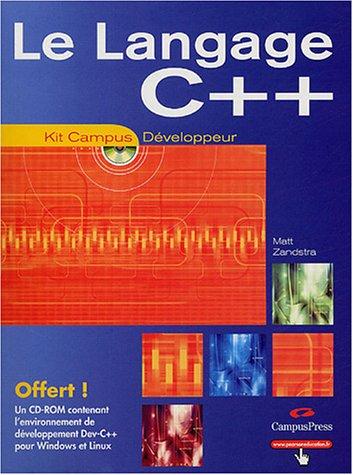 Le langage C++