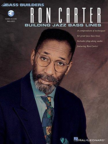 Ron Carter Building Jazz Bass Lines Db Book/Cd (Bass Builders)