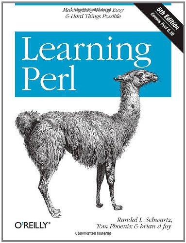 Learning Perl