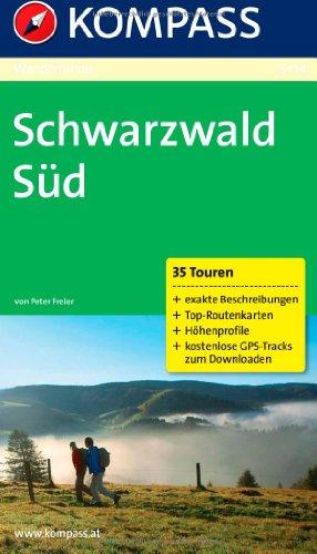 Schwarzwald Süd: Wanderführer mit Tourenkarten und Höhenprofilen