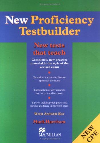 New Proficiency Testbuilder