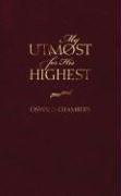 My Utmost for His Highest