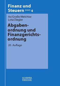 Abgabenordnung und Finanzgerichtsordnung