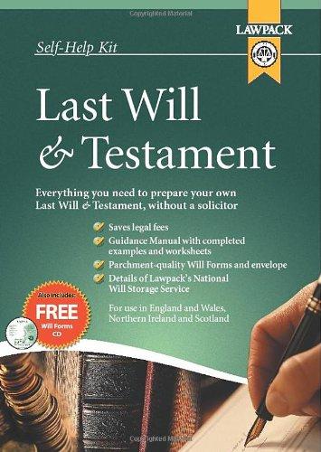 Last Will and Testament Kit