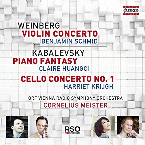 Weinberg: Violinkonzert / Kabalewsky: Klavierfantasie / Cellokonzert Nr. 1