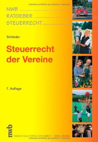 Steuerrecht der Vereine