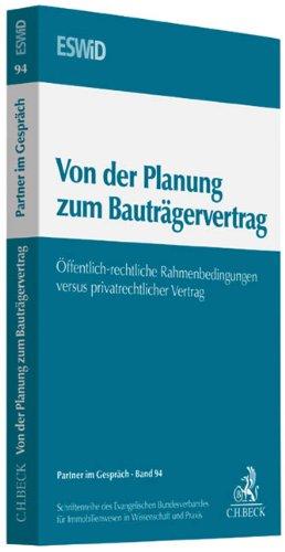 Von der Planung zum Bauträgervertrag: 12. Weimarer Baurechtstage