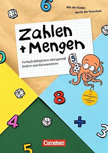 Mit Krake Krickel durch die Vorschule: Zahlen und Mengen: Vorläuferfähigkeiten altersgemäß fördern und dokumentieren. Kopiervorlagen