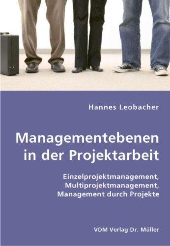 Managementebenen in der Projektarbeit: Einzelprojektmanagement, Multiprojektmanagement, Management durch Projekte