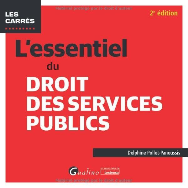 L'essentiel du droit des services publics