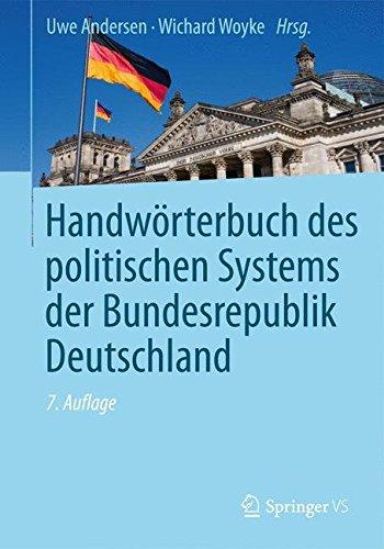 Handwörterbuch des politischen Systems der Bundesrepublik Deutschland