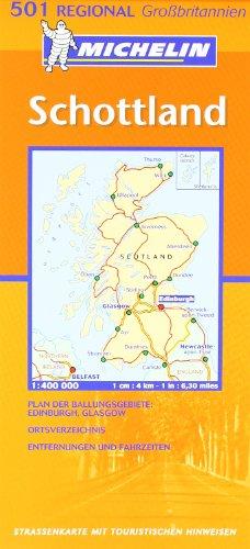 Schottland (Michelin Regionalkarte)