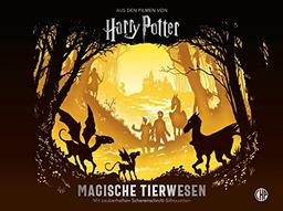 Harry Potter - Magische Tierwesen: Mit zauberhaften Scherenschnitt-Silhouetten | Die phantasievollen Wesen der Filme entdecken - mit zauberhaften ... Bestseller. Fan-Buch für alle Potternerds.