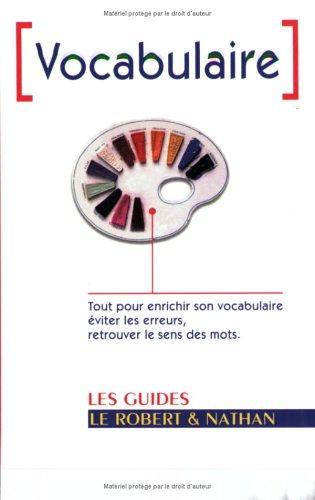 Vocabulaire