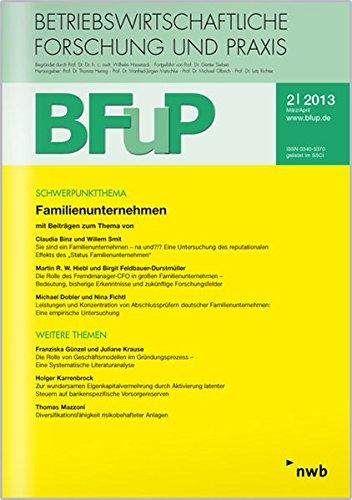 Familienunternehmen: BFuP 2/2013