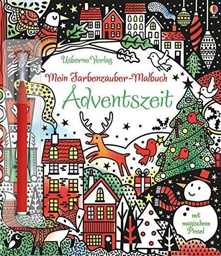 Mein Farbenzauber-Malbuch: Adventszeit