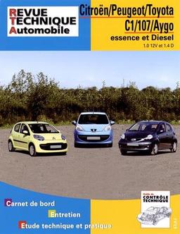 Revue technique automobile, n° B701.5. Citroën C1/Peugeot 107/Toyota Aygo