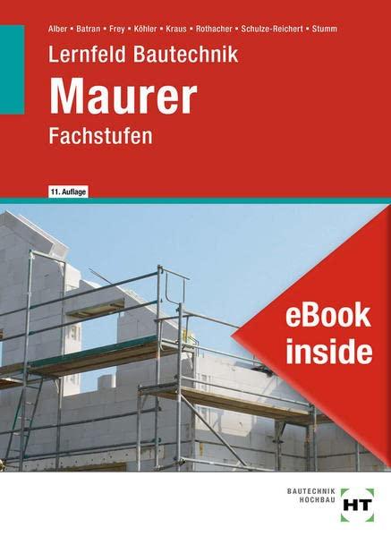 eBook inside: Buch und eBook Maurer: Fachstufen als 5-Jahreslizenz für das eBook